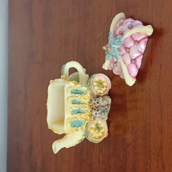 Miniature Resin Cinderella Tea Set - 10 Pieces - Picture 6 of 16